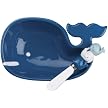 Nantucket Whale Dip Bowl and Spreader Set