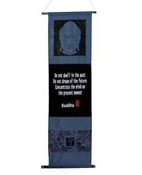 Buddha Wall Hanging - Inspirational Quote Banner