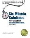 Six-Minute Solutions for Civil PE Exam Structural Problems, 2nd ed.