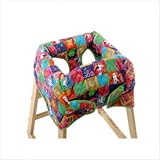 Clean Diner High Chair Cover in Funny Farm