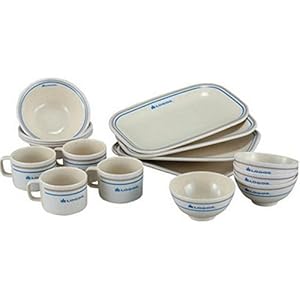 【クリックで詳細表示】ロゴス(LOGOS) ディナーウェア17点セット 81285001