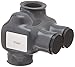 2 Wire Polaris Grey Insulated Connector for 1-10 AWG Fine-Stranded Flexible Copper Conductors, Dual Sided Entry