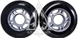 ECX Ripstik Wheels 76mm Black/Silver