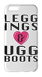 Leggings & Ugg Boots Slogan Iphone 6 plastic case