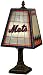 New York Mets 14-Inch Art Glass Lamp