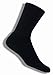 Thorlo Unisex Moderate Cushion Walking Crew Sock, Black, X-Large (shoe size-Men's 13-15)