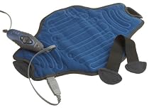 Sunbeam Flexible Heating Pad with 5 Heat Settings and 2 Hour Auto-Off, Blue