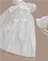 Lito Baby Girl BAPTISM Dress Christening Gown Small 0-3M