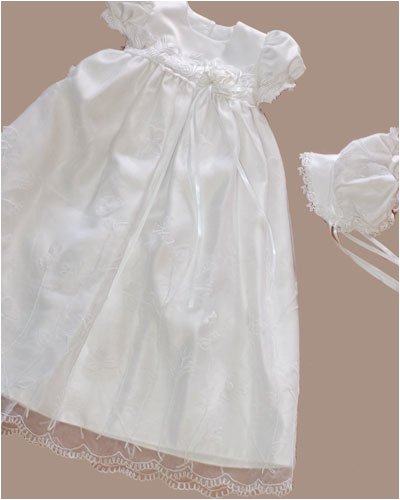 Lito Baby Girl BAPTISM Dress Christening Gown Small 0-3M