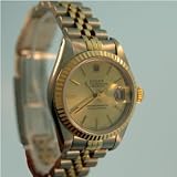 Preowned Women's Rolex Oyster Perpetual DateJust - Two-Tone (18k Gold & Steel) - Automatic - Quick-set - Champagne Dial
