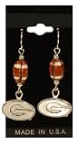 NCAA Georgia Bulldogs Football Earrings