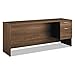 HON COMPANY - 101 Series Single Pedestal Credenza, 72w X 19 7/8d X 29 1/2h, Right, Pinnacle ( HONLL2072RPPINC ) ( LL2072RPPINC )