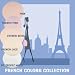 FIVE CREAMY COLORS TO ADD VARIETY AND COMPLIMENT ANY FRENCH MANICURE! :USE WITH FRENCH TIP DIP OR ALONE!:.54 OZ EACH:INCLUDES TEN #478 EMERY BOARDS AND CARRYING CASE.