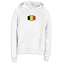 Sweatshirt Woman White " Liege " Belgium City