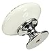 KINGSO Retro Style Round Ceramic Door Knob Cabinet Drawer Cupboard