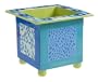 Bird Brain Bluberry & Pistachio Large Flower Pot