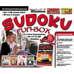 Sudoku Fun-Box 4 CD-Rom's & R�tselbuch