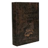 Keystone Jewelry Box : Aged Leather Cherry Orchard Book Design (Set of 1)