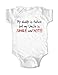 My daddy is taken but My Uncle is SINGLE and HOT - funny baby one piece (Newborn, White)