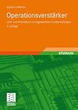 Operationsverst&auml;rker: Lehr- und Arbeitsbuch zu angewandten Grundschaltungen - Joachim Federau