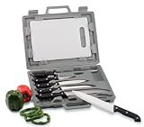 8PC CUTLERY W/CUTTING BOARD