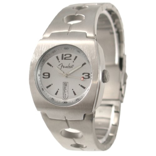 Fender Men's Metal Head Silver Dial Watch #FG061026SM