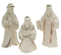 Lenox China Jewels Nativity Porcelain 3-Piece The Three Kings
