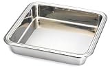 Gourmet Standard 8.5 Inch Square Stainless Steel Cake Pan - BW40104