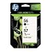 HP 56/57 C9321BN Black/Color Ink Cartridges Combo Pack