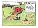 Rule XVIII: the Player...May Remove...Mole-Hills...By Brushing Lightly with the Hand... Giclee Poster Print by Charles Crombie, 24x18