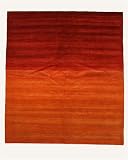 STAIR STEP CRIMSON 6X9 AREA RUG