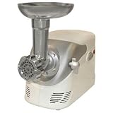 New Prago #5 Deluxe Meat Grinder Includes The Shredder/Slicer Attachment With Three Blades