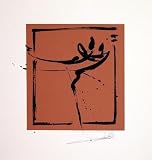 Jazzin Brown by Alfred Gockel. Art Print Poster FRAME IT.. 13 inches width by 14.25 inches height. Highest Quality Art Poster Print