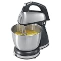 Hamilton Beach Hand/Stand Mixer - Black/ Chrome