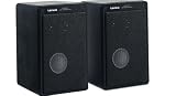 Lenco HIFI 880 Regal-Lautsprecher Paar schwarz