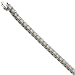 Platinum Frosty Diamonds Tennis Bracelet