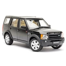 Autoart - 74802 - V�hicule Miniature - Land Rover Discovery III - Noir - Echelle 1/18