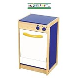 Guidecraft Color Bright Kid's Kitchen Dishwasher