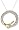 10k Yellow Gold Diamond Snake Circle Pendant (1/5 cttw, I-J Color, I3 Clarity)