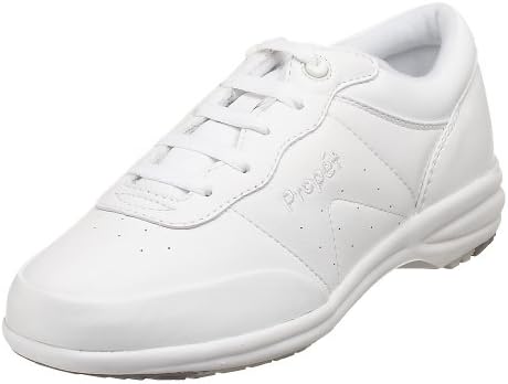 Propet Women's W3840 Washable Walker Sneaker,White,8 X (US Women's 8 EE)