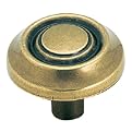 Amerock Traditional Classics Knobs 4-pk. - Burnished Brass