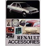1983 RENAULT Accessories Sales Brochure Book by Renault
