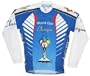 World Cup Cycling Blue Long Sleeve Bicycle Jersey