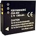 Lenmar DLP007 Digital Camera Equivalent to the Panasonic CGA-S007A Battery