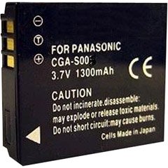 Lenmar DLP007 Digital Camera Equivalent to the Panasonic CGA-S007A Battery