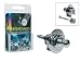 Boston Guitar Strap Locks: Chrome / Silver Strap Lock System