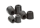 Comply T-100 Series Foam Tips (Black, 3 Pairs, S/M/L)