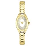 Timex Ladies Oval Diamond Accented Gold-Tone Bracelet Watch #T2M583 by Timex