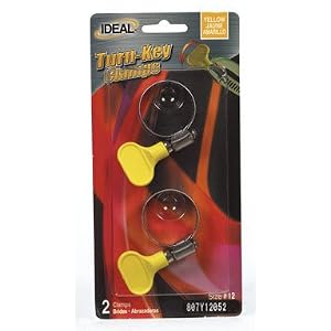 10 each: Ideal Turn Key Hose Clamp (807Y12052)