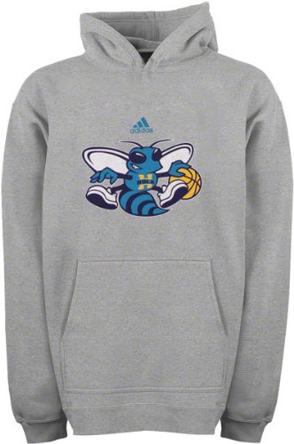 New Orleans Hornets adidas Youth Primary Logo Hooded Sweatshirt